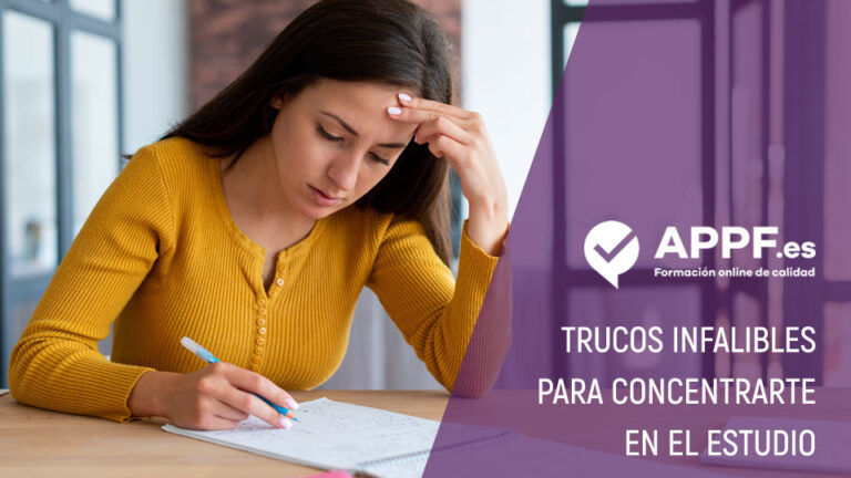 trucos-infalibles-concentracion Trucos infalibles para concentrarte en el estudio | Consejos para opositores con APPF