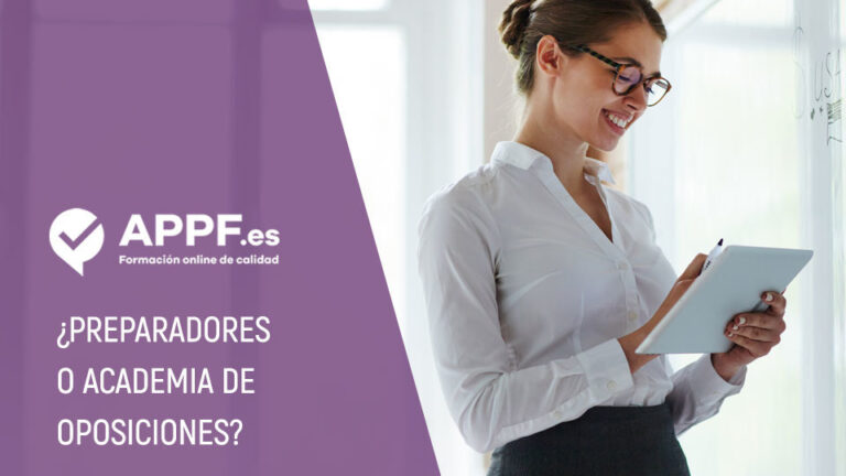 Elegir academia o preparador para tus oposiciones | Cursos online