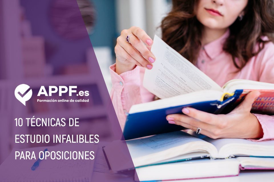 10 técnicas de estudio para opositores