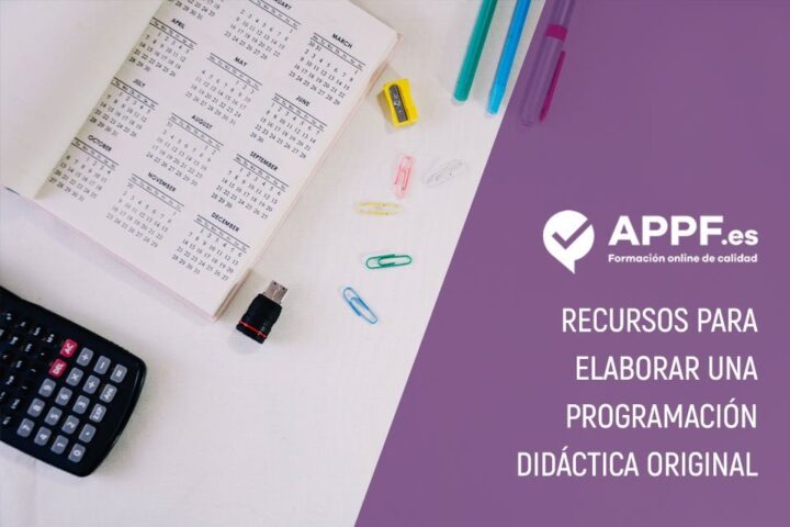 Recursos para elaborar una programación didáctica original