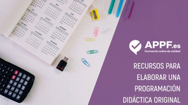recursos-programacion-didactica Recursos para elaborar una programación didáctica original