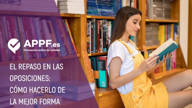 El repaso en las oposiciones- cómo hacerlo de la mejor forma