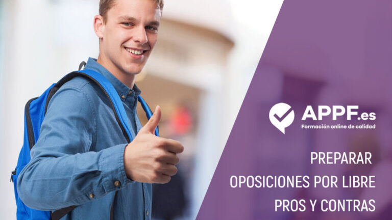 Pros y contras de preparar oposiciones por libre