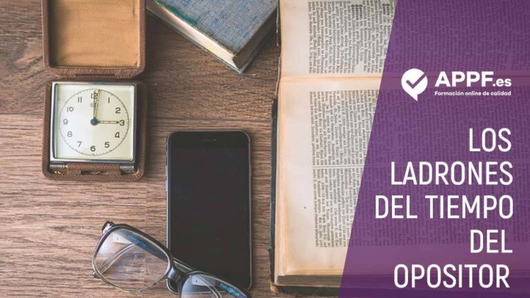 ladrones-tiempo-opositores Los ladrones de tiempo del opositor | Consejos opositores