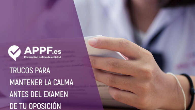 calma-oposicion Trucos para mantener la calma en un examen de oposición