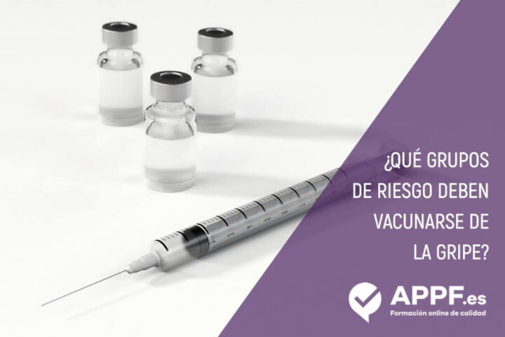 ¿Qué grupos de riesgo deben vacunarse de la gripe?