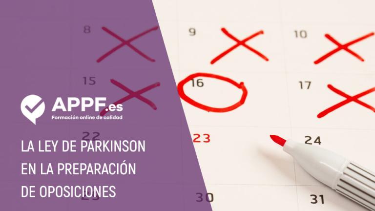 parkinson Prepara tu oposición con la Ley de Parkinson