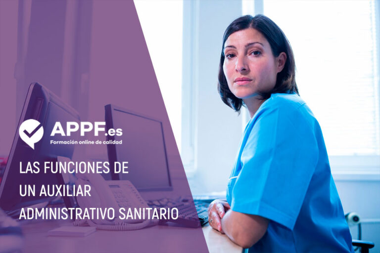 funciones auxiliar administrativo sanidad