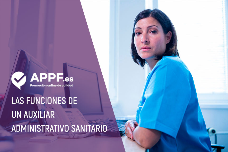 funciones auxiliar administrativo sanidad