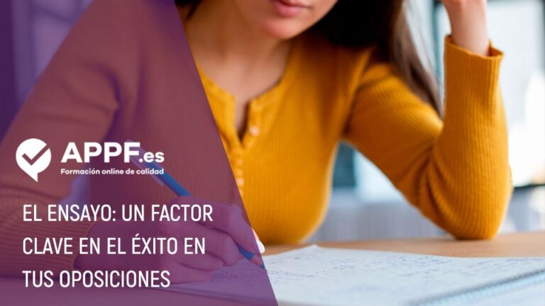 La importancia de realizar ensayos antes de una oposición