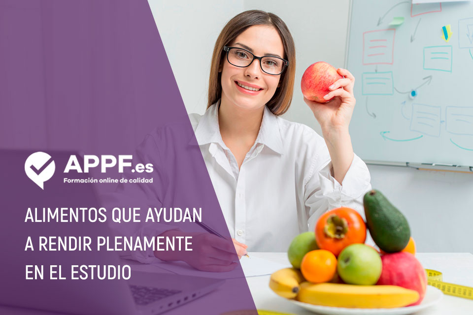 Alimentos que ayudan a estudiar mejor