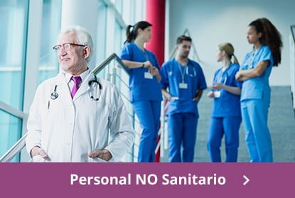 catálogo de cursos para personal no sanitario y oposiciones a Sanidad