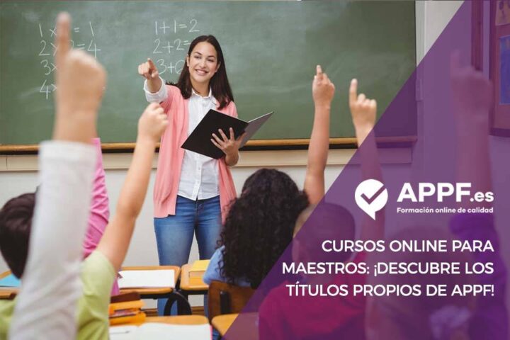 Cursos online para maestros : los titulos propios de APPF