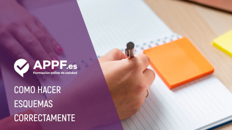 cómo hacer esquemas correctamente para estudiar una oposición