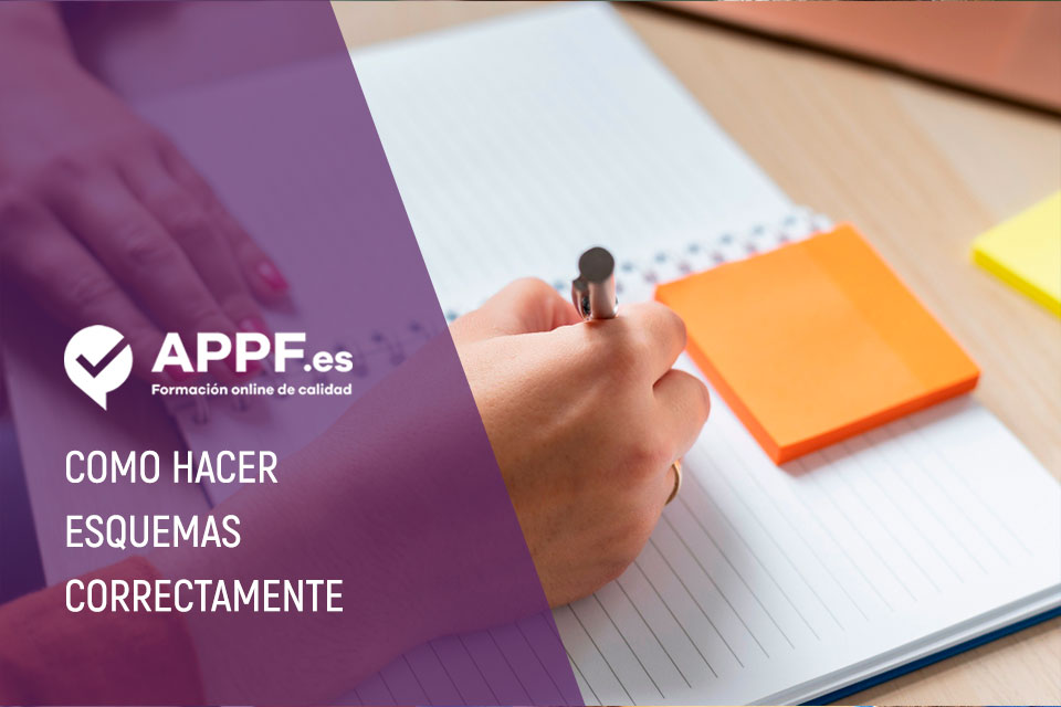 cómo hacer esquemas correctamente para estudiar una oposición