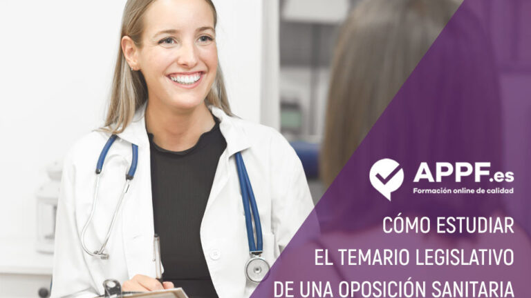 Estudiar el temario legislativo de una oposición