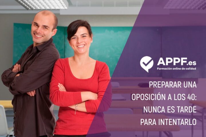 Prepara una oposición a los 40