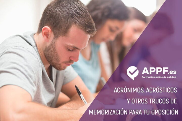 trucos de memorización para tu oposición con APPF