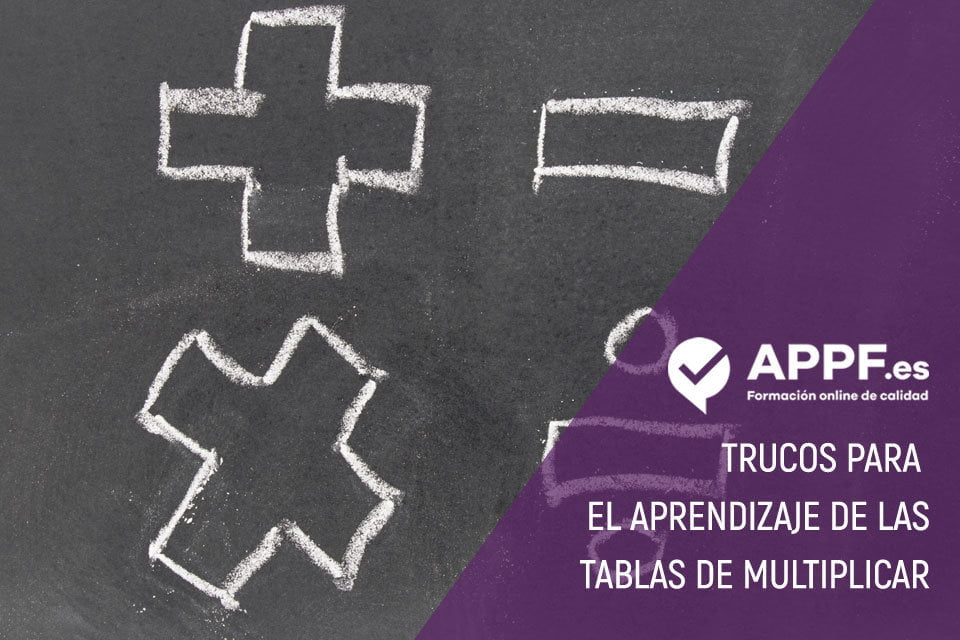 Trucos sencillos para el aprendizaje de las tablas de multiplicar