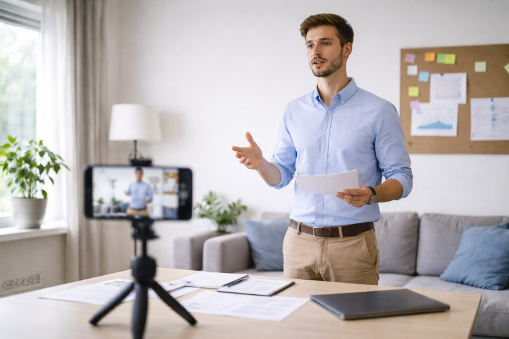 Practicar en casa el examen oral de defensa de oposición