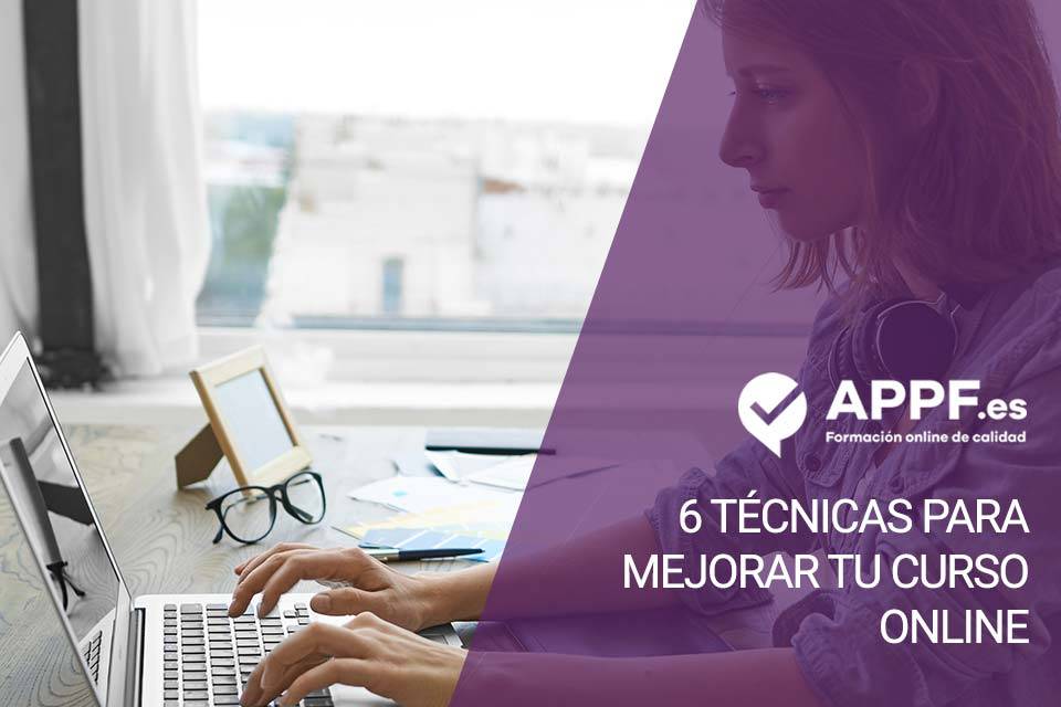 Mejora tu curso online con estas técnicas