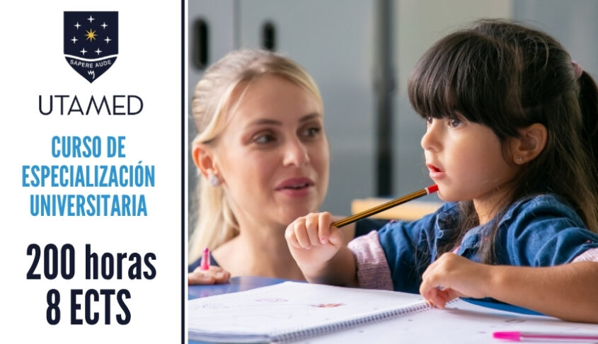 Curso de Especialización Universitaria 200 horas para tratamiento de alumnos con TDAH