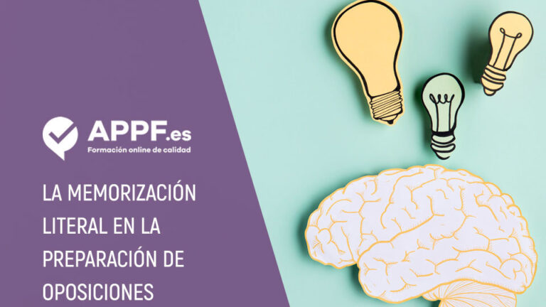 memorizacion-literal La memorización literal en la preparación de oposiciones. Consejos.