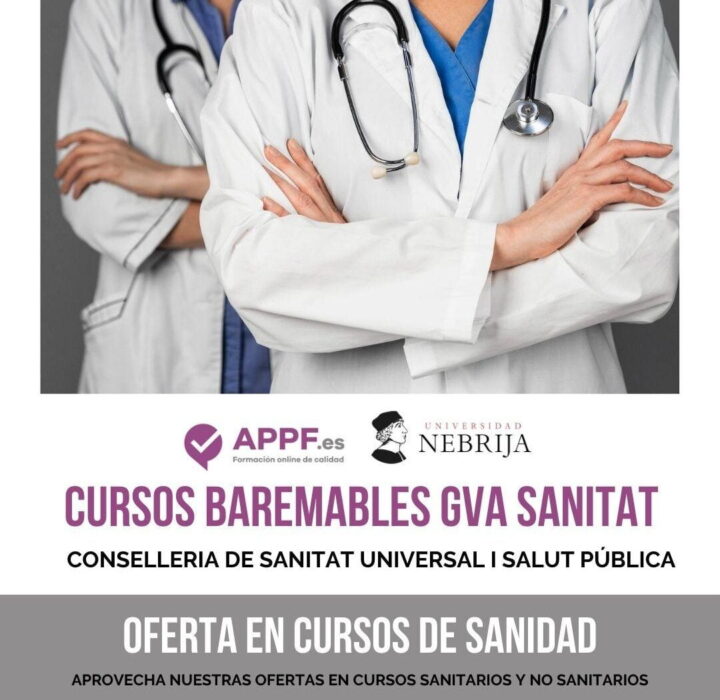 Cursos baremables GVA Sanitat