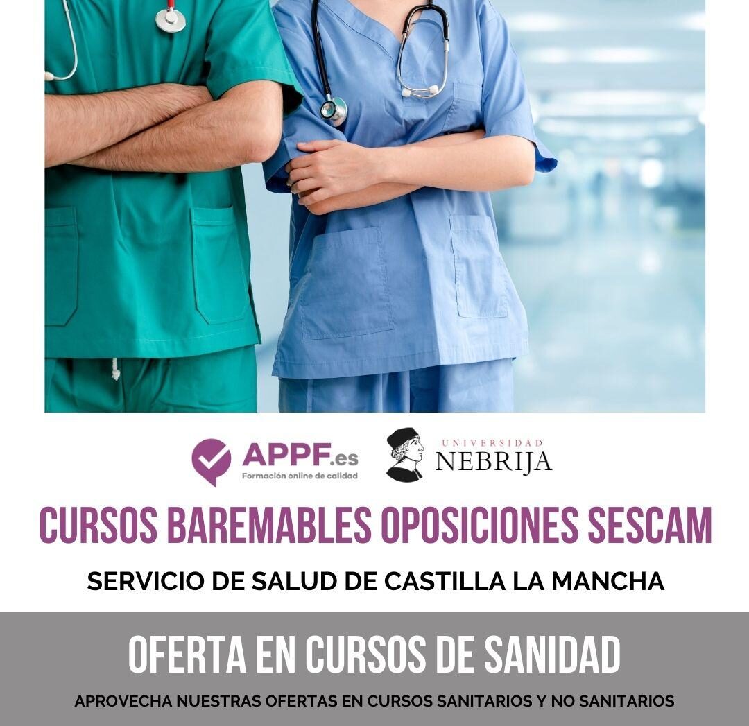cursos-oposiciones-sescam Cursos oposiciones sescam sanitarios acreditados