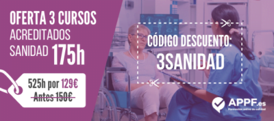 Oferta curso homologado sanidad 175 Ofertas cursos acreditados sanidad