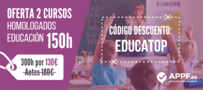 Oferta curso homologado educación 150 Ofertas cursos homologados para educación