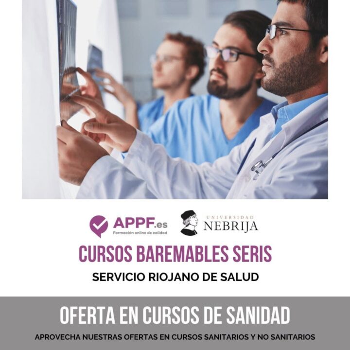 Cursos de sanidad para el servicio riojano de salud