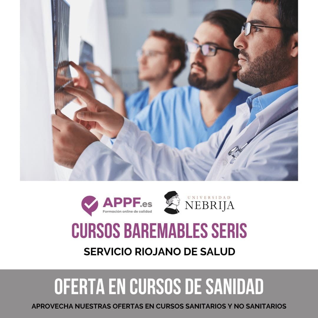 Cursos de sanidad para el servicio riojano de salud
