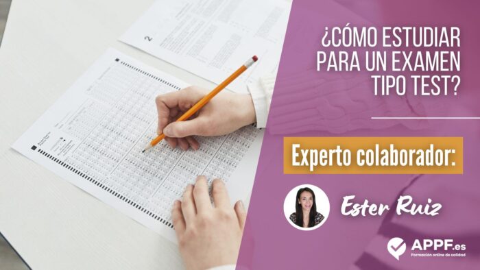 ¿Cómo estudiar para un examen tipo test? Ester Ruiz