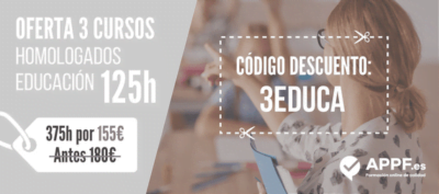 3educa-cupon Descuentos para cursos educación 125h