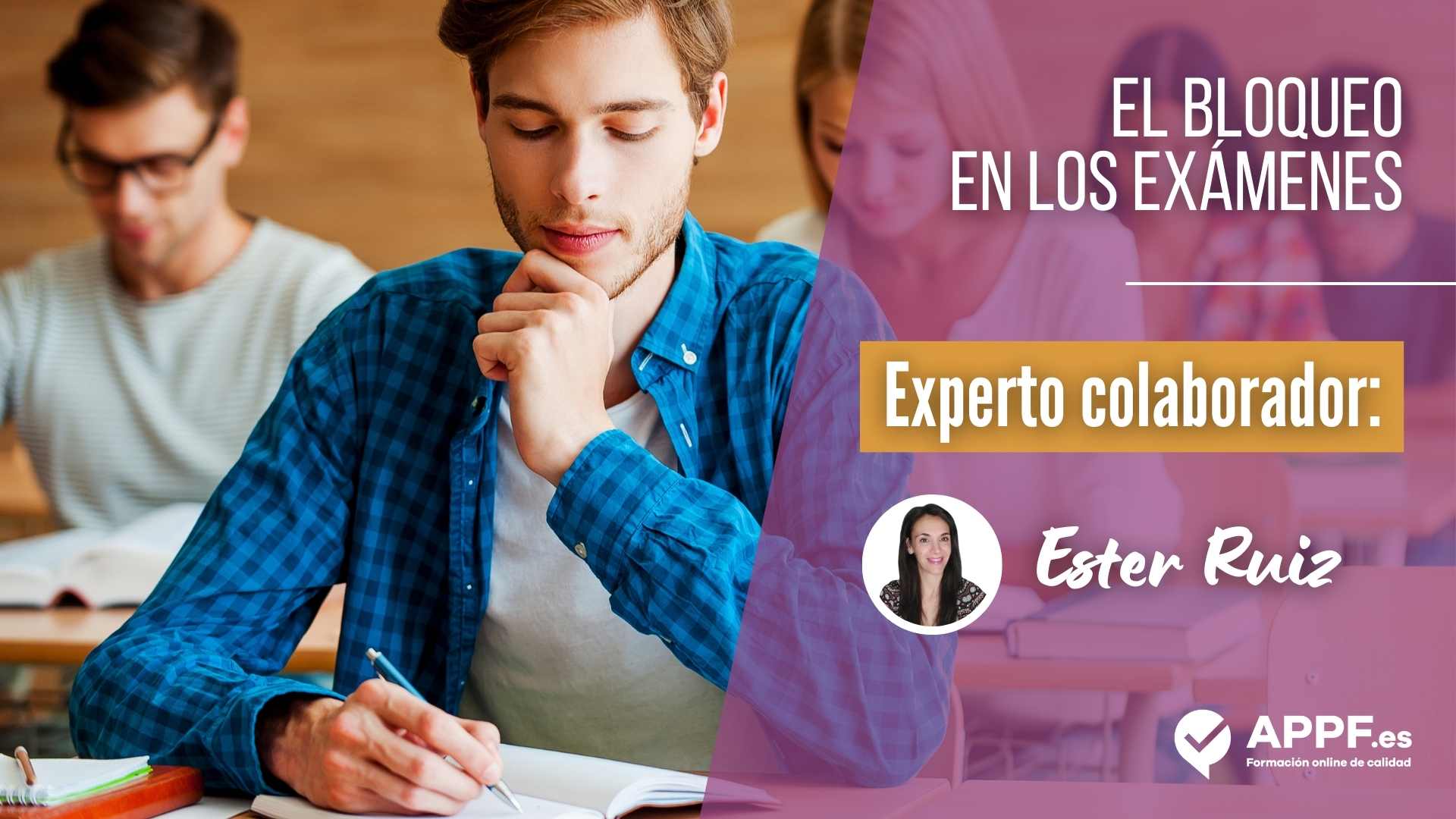Bloqueo en los exámenes