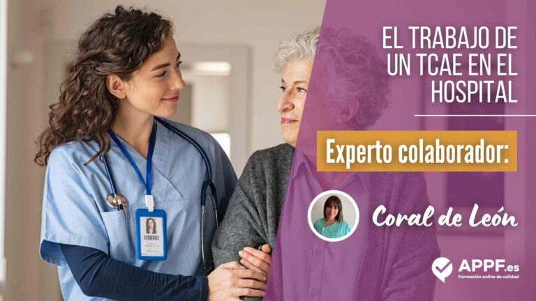 ¿Cuáles son las funciones de un TCAE en el hospital?
