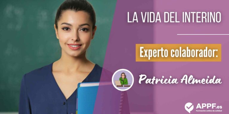 patricia-almeida-la-vida-del-interino ¿Cómo es la vida del interino?