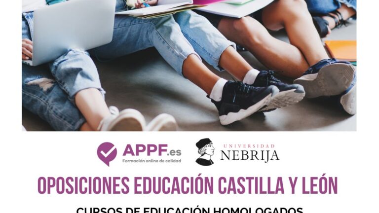 Cursos homologados educación castilla y león