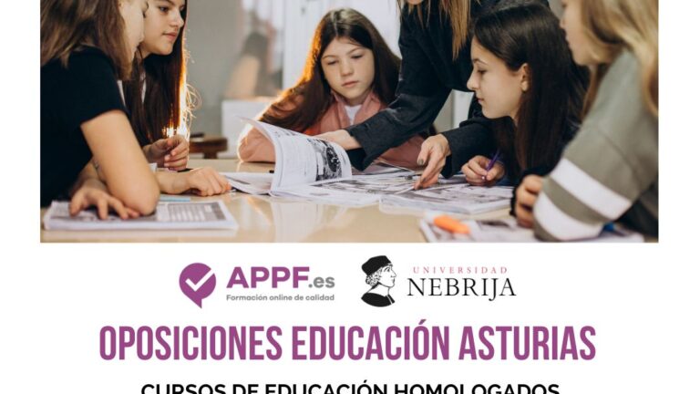 Cursos Homologados educación Asturias