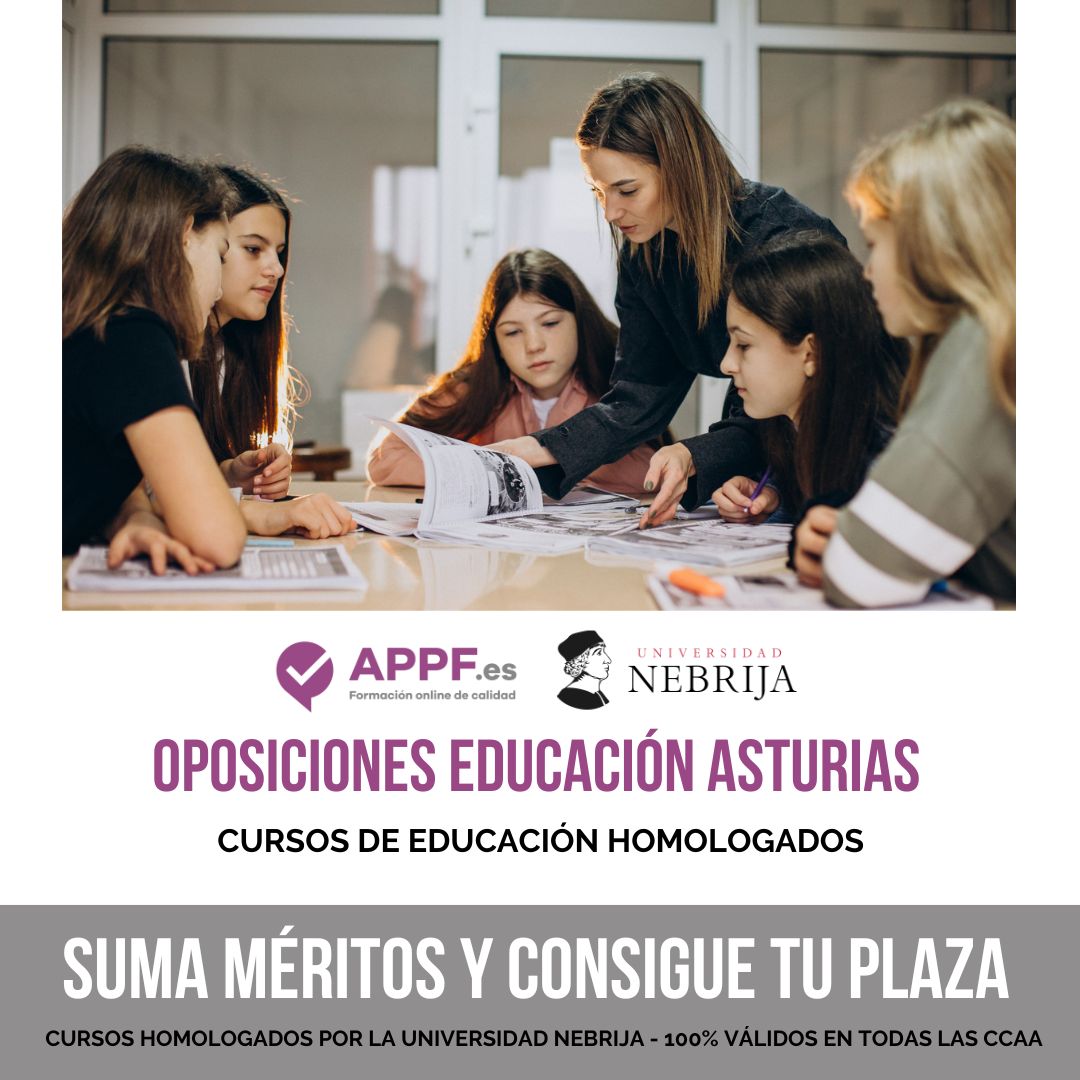 Cursos Homologados educación Asturias