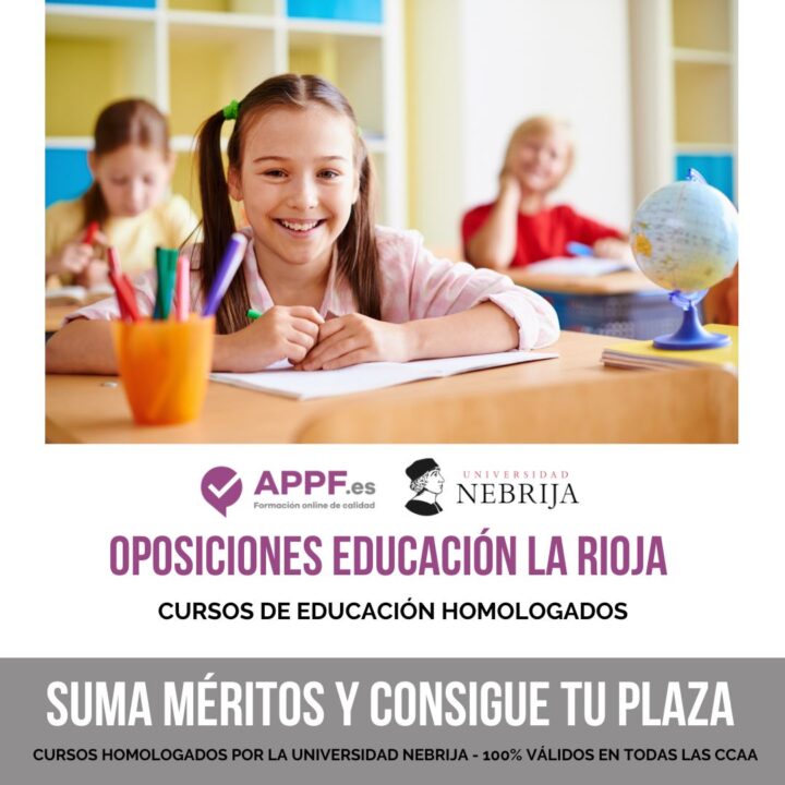 Cursos para educación La Rioja