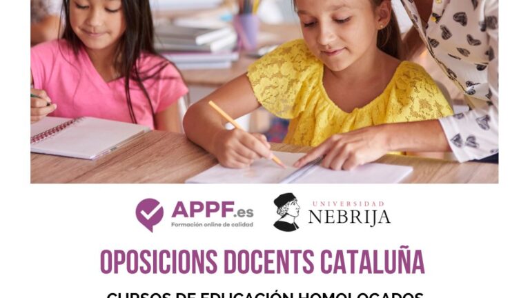 Cursos Oposicions Docents Cataluña