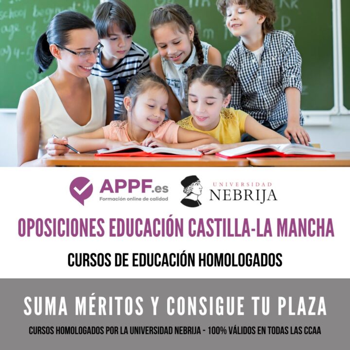 Cursos educación Castilla La Mancha