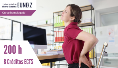 Curso técnicas de prevención de riesgos laborales y ergonomía