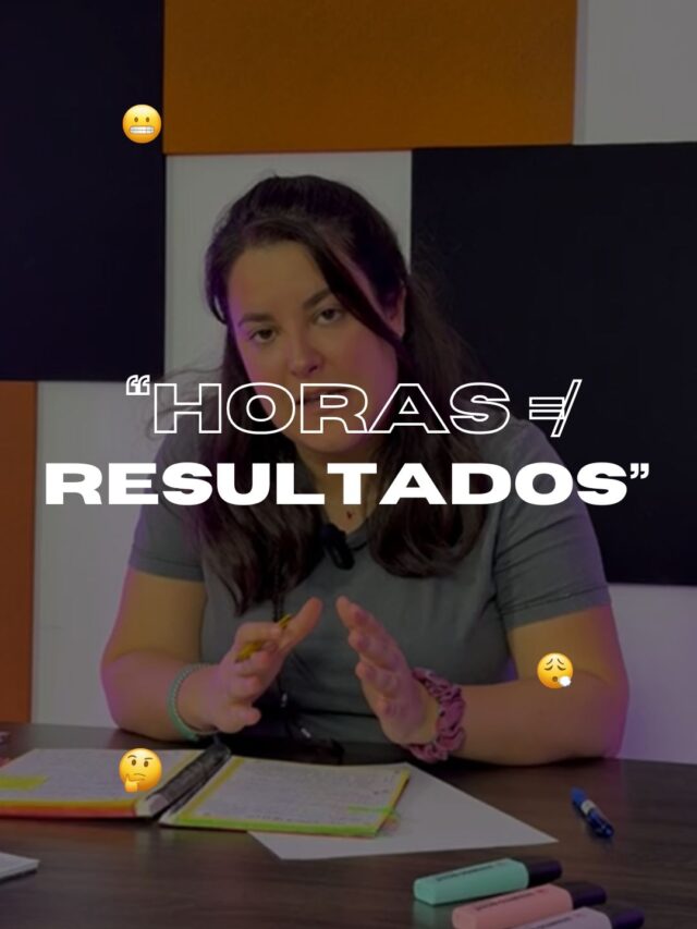 ESTUDIAR MUCHAS HORAS NO ES RENDIR.