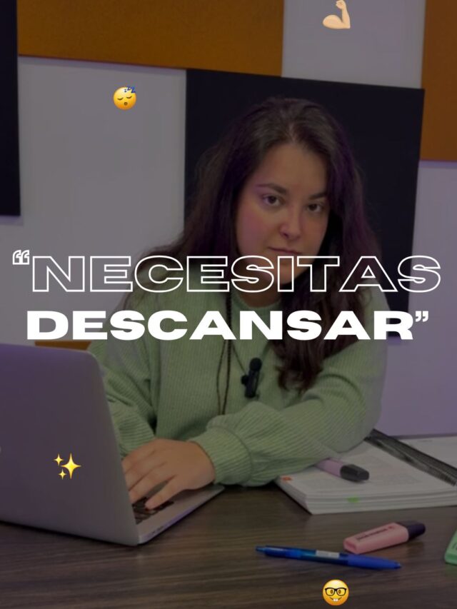 NECESITAS DESCANSAR.